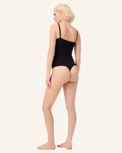 String-Body Sleek Mit Shaping-Effekt schwarz