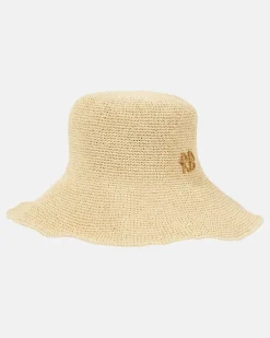 Strohhut Beige