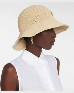 Strohhut Beige