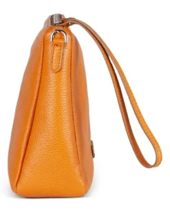 Strukturierte Nora Kosmetiktasche - Orange