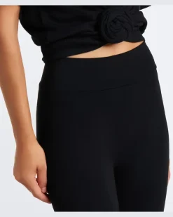 Strumpfhose aus einem Baumwollgemisch Schwarz