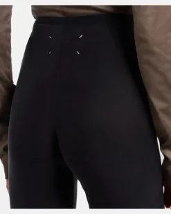 Strumpfhose mit hohem Bund Schwarz