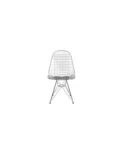 Stuhl Wire Chair - Metall - verchromter Stahl - Designer Charles & Ray Eames
