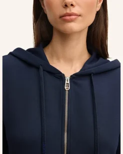 Sweatjacke blau Dunkelblau