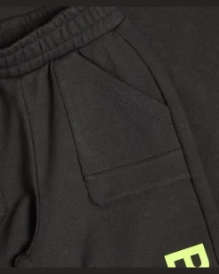 Sweatpants aus Baumwoll-Jersey Schwarz