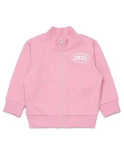 Sweatshirt aus Baumwolle mit Reißverschluss - Sweatshirts - Unisex - Rosa