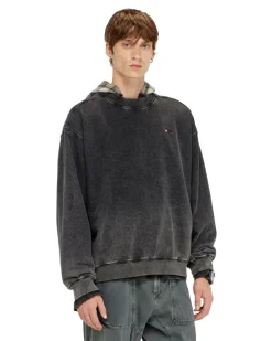 Sweatshirt aus Baumwolle mit verwaschenem Effekt - Sweatshirts - Herren - Grau