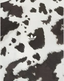 Sweatshirtjacke mit Tier-Print - Weiß