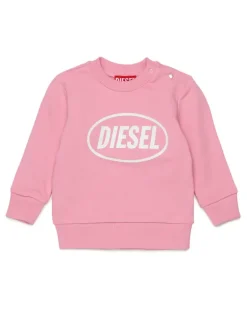 Sweatshirt mit Logoprint - Sweatshirts - Unisex - Rosa