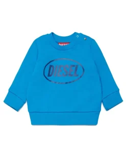 Sweatshirt mit Logoprint - Sweatshirts - Unisex - Blau