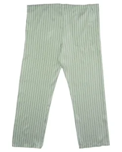 Sylvan Pyjama mit Streifen - Grün