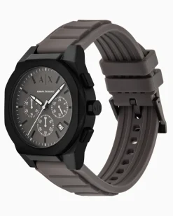 Sync Chronograph aus Silikon in Grau Mehrfarbig