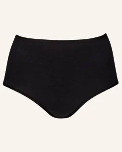 Taillenslip Cotton Seamless schwarz