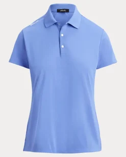 Tailored-Fit Poloshirt aus Piqué Blue