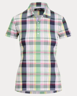 Tailored-Fit Poloshirt aus Stretchjersey Multi