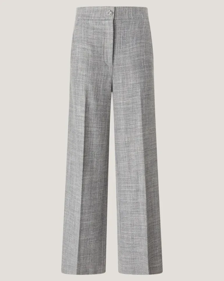 Tailored palazzo trousers Grey