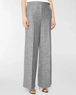 Tailored palazzo trousers Grey