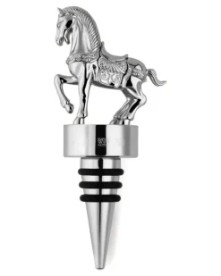 Tang Horse Weinflaschenverschluss - Silber