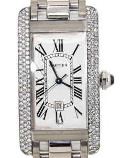 Tank Américaine Armbanduhr 22mm - Weiß