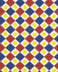 Tapete - Tapete Mehrfarbig