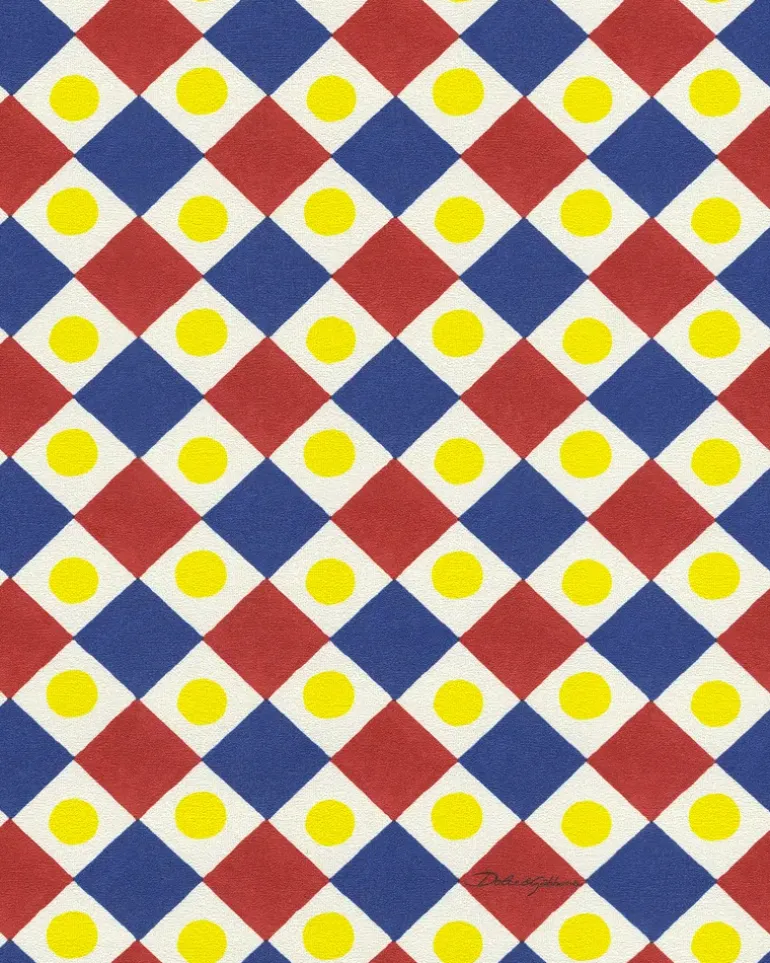 Tapete - Tapete Mehrfarbig