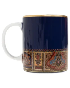 Tasse mit Paisleymuster - Blau