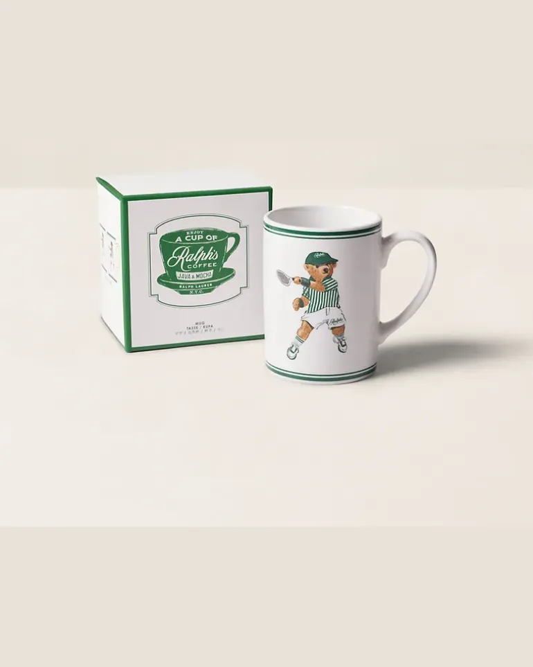 Tasse Ralph Lauren’s Coffee mit Polo Bear Multi
