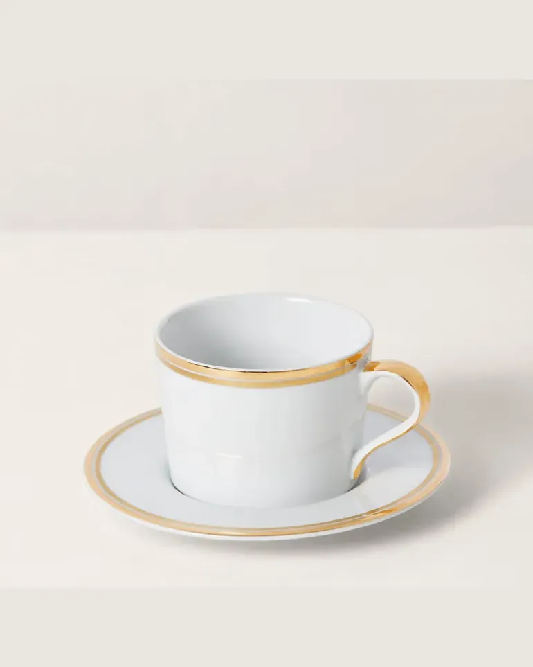Tasse und Untertasse Wilshire Gold