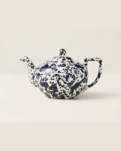 Teekanne Antique Marble Blue