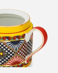 Teekanne Aus Porzellan - Accessoires Mehrfarbig