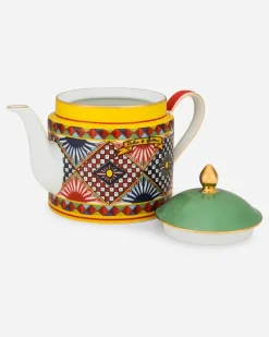 Teekanne Aus Porzellan - Accessoires Mehrfarbig