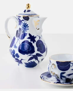 Teekanne Mama Wilrdbird Blu Blau