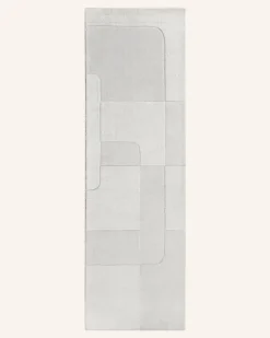 Teppich Charlotte weiss