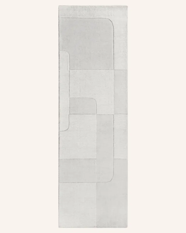 Teppich Charlotte weiss