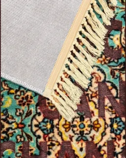 Teppich mit Print-Mix - Grün