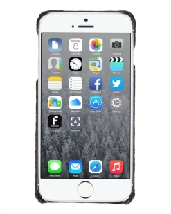 Texturierte iPhone 6-Hülle - Schwarz