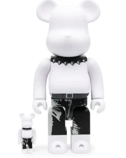 The Rolling Stones Sticky Fingers BE@RBRICK Figuren-Set - Weiß