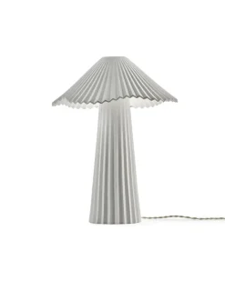 The Uala Tischlampe mit Falten - Weiß