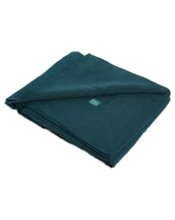 Tischdecke aus Leinen - Grün