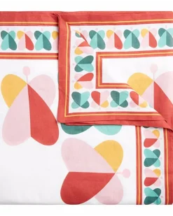 Tischdecke mit grafischem Print - Rot