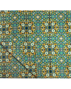 Tischdecke mit Paisley-Print - Blau