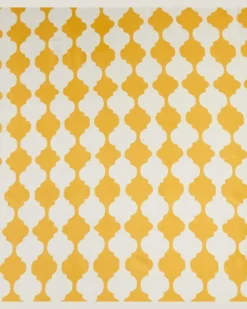 Tischdecke Plaza Medium aus Leinen Multicolor