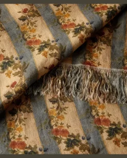 Tischdecke Tormento aus Leinen Multicolor