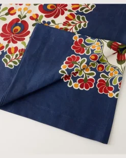 Tischdecke Windflower Placée Medium Blau