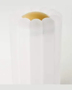 Tischleuchte Press (Universal-Stecker Weiß