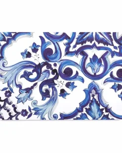 Tischsets mit Mediterraneo-Print (36er-Set) - Blau