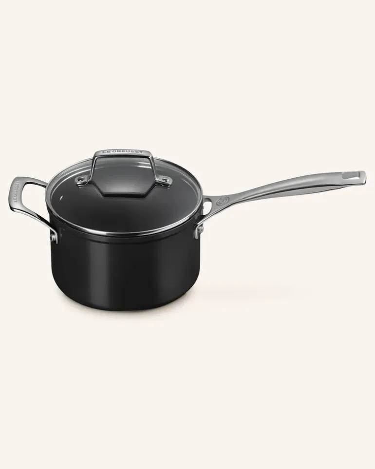 4-Tlg. Kochgeschirr-Set Essential silber Schwarz