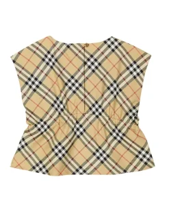 Top Burberry Check aus Baumwollmischung Multicolor