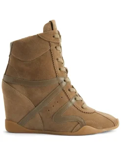 TOP WEDGE Keilabsatz Beige