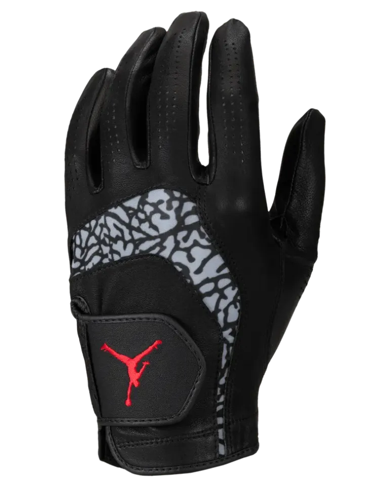 Tour regulärer Golfhandschuh (links) - Schwarz
